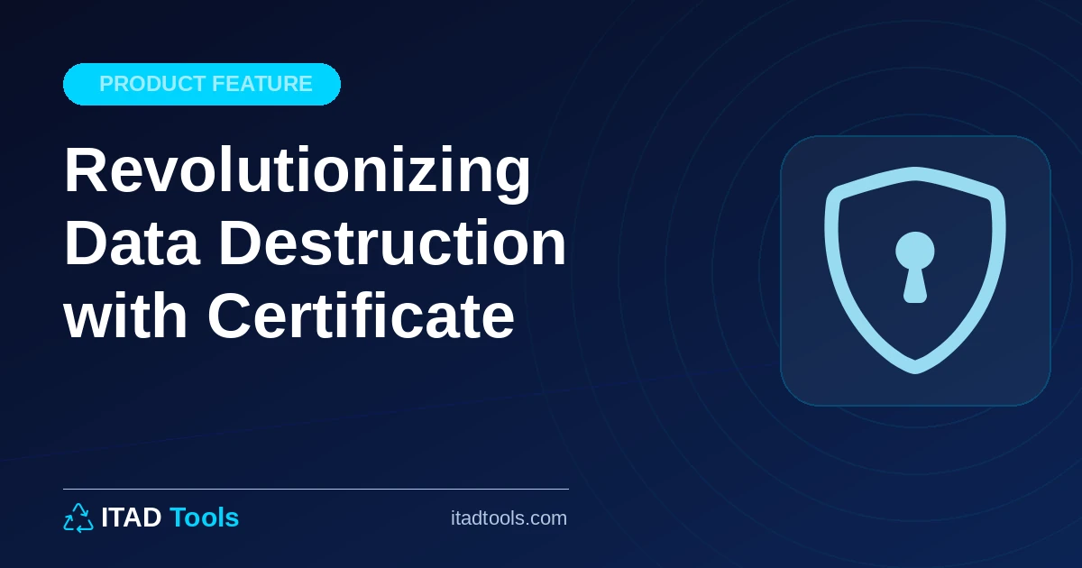 Revolutionizing Data Destruction with Certificate